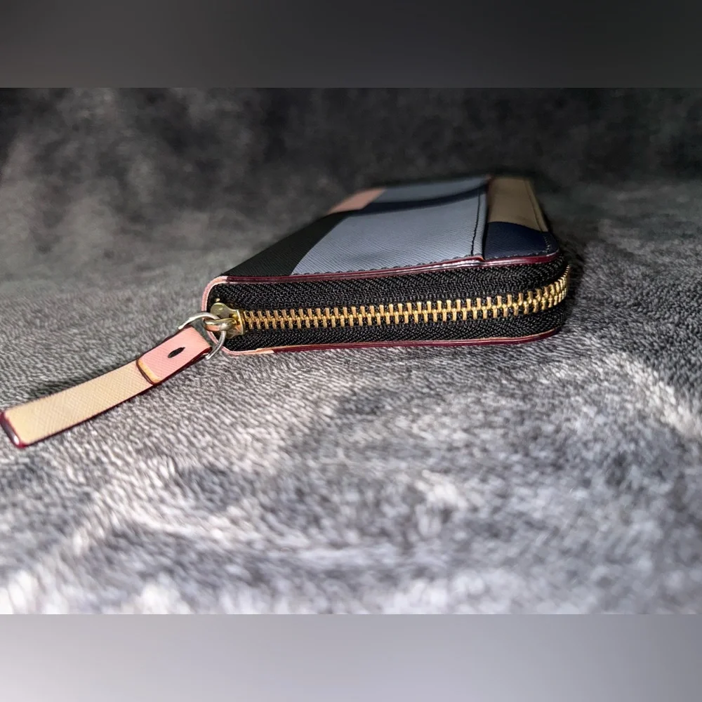 Kate Spade Pink and Blue Wallet - Picture 5 of 9